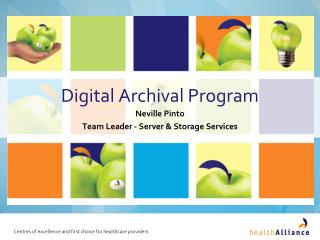 Digital Archival Program