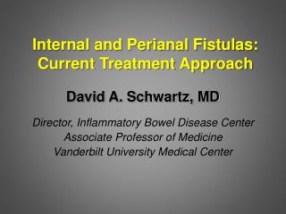 Internal and Perianal Fistulas: Current Treatment Approach