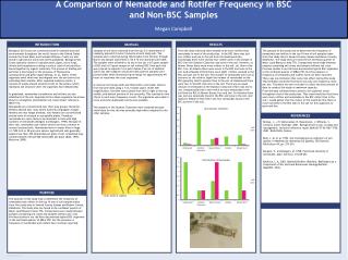 A Comparison of Nematode and Rotifer Frequency in BSC and Non-BSC Samples