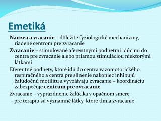 Emetiká