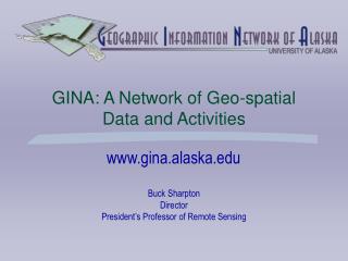 GINA: A Network of Geo-spatial Data and Activities