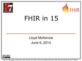 FHIR in 15