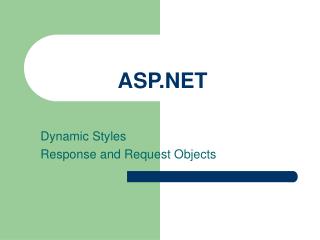 ASP .NET