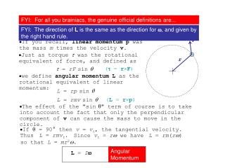 Topic 2.2 Extended H – Angular momentum