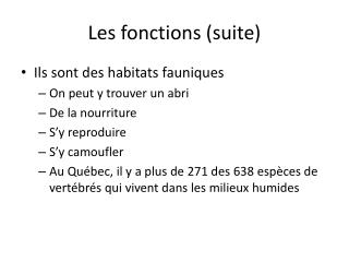 Les fonctions (suite)