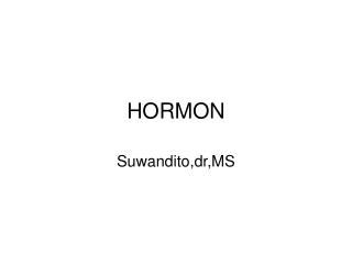 HORMON