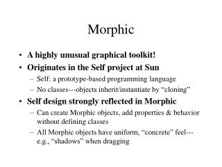 Morphic