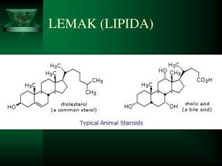 LEMAK (LIPIDA)