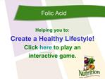 Folic Acid