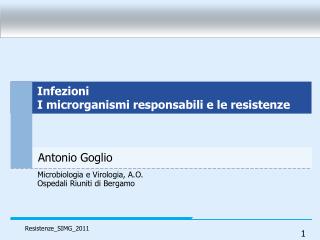 Microbiologia e Virologia, A.O. Ospedali Riuniti di Bergamo