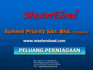 Summit Priority Sdn. Bhd. (703668-K)