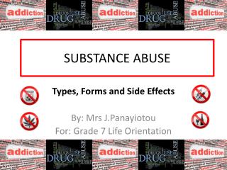 SUBSTANCE ABUSE