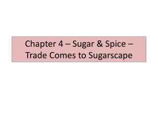 Chapter 4 – Sugar &amp; Spice – Trade Comes to Sugarscape