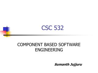 CSC 532