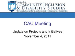 CAC Meeting