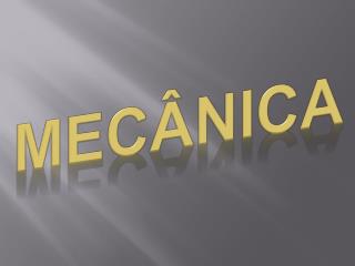 Mecânica