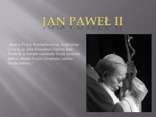 Jan Paweł II