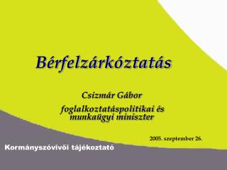 Bérfelzárkóztatás