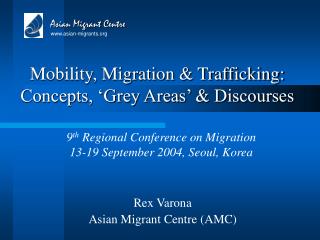 Mobility, Migration &amp; Trafficking: Concepts, ‘Grey Areas’ &amp; Discourses