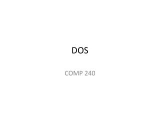 DOS