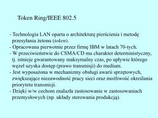 Token Ring/IEEE 802.5