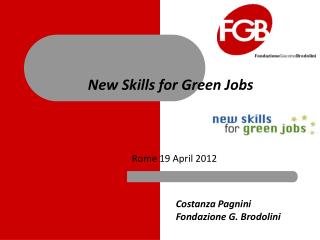 New Skills for Green Jobs