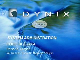 SYSTEM ADMINISTRATION