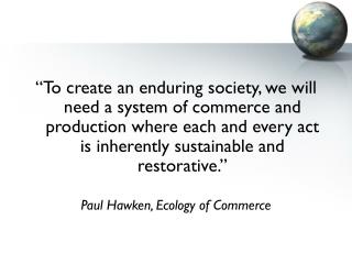 WHAT is Environmental Enterprise?