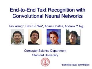 End-to-End Text Recognition with Convolutional Neural Networks