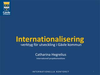 Internationalisering