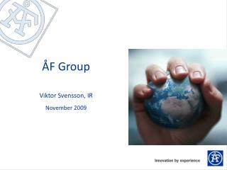 ÅF Group Viktor Svensson, IR November 2009