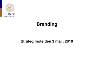 Branding