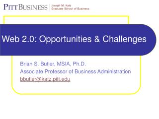 Web 2.0: Opportunities &amp; Challenges