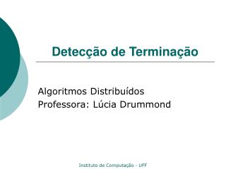 Detecção de Terminação