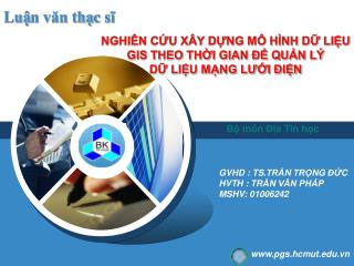Luận văn thạc sĩ