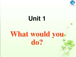 Unit 1