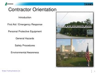 Contractor Orientation