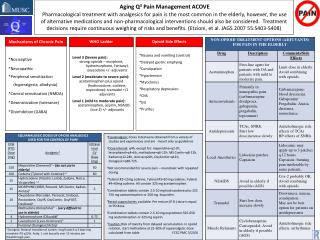 *Nociceptive *Neuropathic *Peripheral sensitization (hyperalgesia, allodynia)