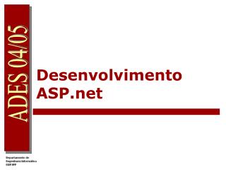 Desenvolvimento ASP