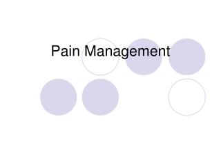 Pain Management