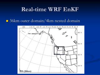 Real-time WRF EnKF