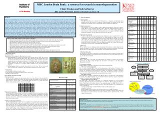 2. Post mortem and tissue harvesting a) Post mortem delays