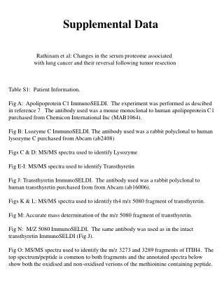 Supplemental Data