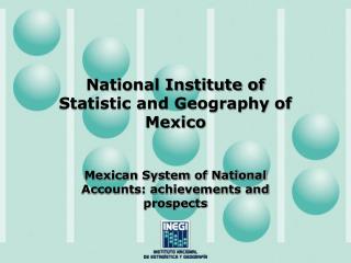 National Institute of Statistic and Geography of Mexico