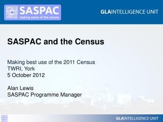 SASPAC and the Census