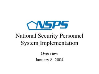 National Security Personnel System Implementation