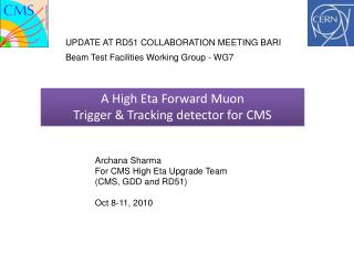 A High Eta Forward Muon Trigger &amp; Tracking detector for CMS