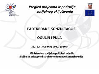 Pregled projekata iz područja socijalnog uključivanja