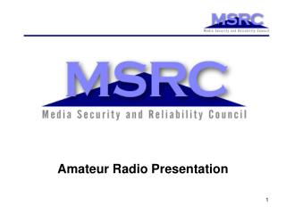 Amateur Radio Presentation