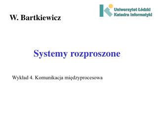 Systemy rozproszone